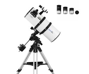 Zoomion Genesis 200/800 EQ-4 telescopio astronómico para Adultos y Adolescentes y Principiantes astronómicos