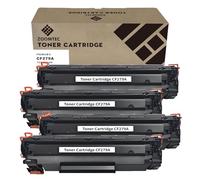 ZOOMTEC 79A CF279A - Cartuchos de tóner compatibles con impresoras HP Laserjet Pro M12a M12w MFP M26a M26nw (4 negro)