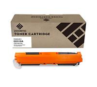 ZOOMTEC - Cartucho de tóner Compatible 126A CE310A para HP Colour LaserJet Pro CP1025 CP1025NW CP1020 LaserJet Pro 100 Color MFP M175 M175A M175NW M275 TopShot M275 (1 Negro)