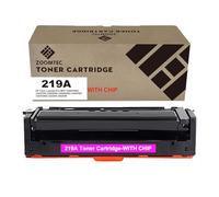 ZOOMTEC Compatible con 219A W2193A Magenta Cartucho de Tóner Compatible con Impresora HP Color LaserJet Pro MFP 3302FDWG 3302FDW 3302SDW 3302SDWG 3302FDN 302FDNG 3202DN 3202DW (1 Magenta, con Chip)