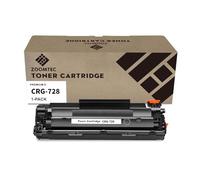 ZOOMTEC CRG-728 Cartucho de Tóner Compatible con Canon CRG-728 CRG 728 Compatible con Impresora Canon FAX L150 L170 L410 LBP6200 LBP6230 MF4410 MF4430 MF4450 MF4550d MF4570dn MF4580dn (1x Negro)