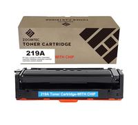 ZOOMTEC Recambio para 219A W2191A Cian Cartucho de Tóner Compatible para Impresora HP Color LaserJet Pro MFP 3302FDWG 3302FDW 3302SDW 3302SDWG 3302FDN 302FDNG 3202DN 3202DW (1x Cian, con Chip)