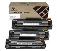 ZOOMTEC Recambio para CRG-725 CRG 725 Cartucho de Tóner Compatible con Impresora Canon I-Sensys LBP-6000 LBP-6000B LBP-6018 LBP-6020 LBP-6020B LBP-6030 MF-3010 (3X Negro)
