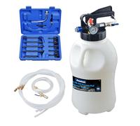 Zoomtools 10L Bomba de Transferencia de Fluido de Transmisión Neumática, Bomba de Llenado de Aceite de Caja de Cambios con 13 Adaptadores ATF