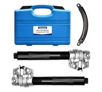 Zoomtools Compresor de Muelles de Amortiguador de Servicio Pesado, Extractor de Resortes con Barra de Seguridad Ajustable, Capacidad 1.2 T, para Coche y SUV