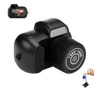 Zoomu Mini Camera Keychain, 1080p Small Nostalgia Digital Camera with 8 Filters, Led Flash Light, Portable Tiny Photo Video Cameras for Travel Study Recording (no Card)