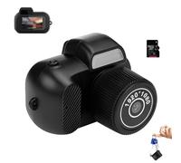 Zoomu Mini Camera Keychain, 1080p Small Nostalgia Digital Camera with 8 Filters, Led Flash Light, Portable Tiny Photo Video Cameras for Travel Study Recording (16G)