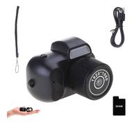 Zoomu Mini Camera Keychain, Keychain Camera, 1080p HD Portable Keychains Cameras, New Retro, Compact (Camera+16GTF Card)