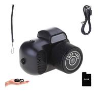 Zoomu Mini Camera Keychain, Keychain Camera, 1080p HD Portable Keychains Cameras, New Retro, Compact (Camera+32GTF Card)