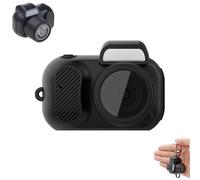 Zoomu Mini Camera Keychain, Mini Keychain Camerawith Screen, 1080p HD Camcorder Video CAM with 8 Filters, Key Chain CAM That Works for Photo/Video (16G)