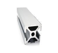 ZOOMVIBE YEJIANGHUA 4 unids/Lote 2020N1 Perfil de Aluminio ranurado de un Solo Lado Longitud 100-800mm 2020 riel Lineal estándar Europeo Apto for Impresora 3D DIY Natural(700mm)