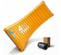 ZOOOBELIVES Colchoneta Inflable de Grosor Extra con Bomba integrada, colchón de Camping más cómodo para mochileros, Viajes en Coche y Senderismo, Compacto y Ligero - Airlive2000