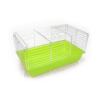 ZooPaul Jaula para conejos, tamaño XL, color verde, 78 x 47 x 37 cm, jaula para roedores, conejos, conejos