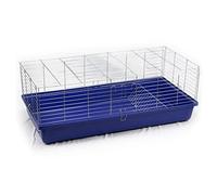 ZooPaul Jaula XXL para conejos, 120 cm, para animales pequeños, roedores, cobayas, color azul