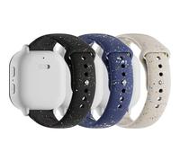 ZOOROO Paquete de 3 correas de silicona compatibles con Gizmo Watch 3 2 1/Gabb Watch 3e 3 2 1/SyncUp Kids Watch 2 1/Cosmo JrTrack Watch, correa de repuesto suave de 20 mm