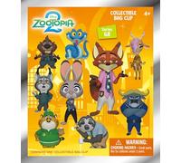 Zootopia Series 1 - Clip de bolsa coleccionable de 5 pulgadas - Bolsa ciega (una figura aleatoria) - Llavero de personaje animado de Disney/accesorio de mochila | Producto oficial
