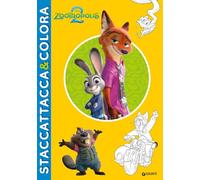 Zootropolis 2. Staccattacca & colora. Con adesivi. Ediz. a colori