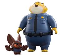 Zootropolis - Pack de 2 Figuras, Multicolor (Bizak 30690901)