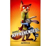Zootropolis sospechoso apprehended Póster (tamaño Grande), Multicolor