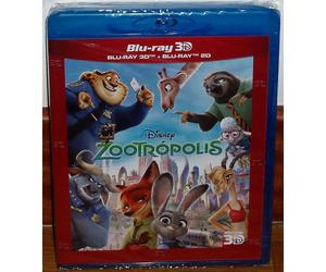 ZOOTROPOLIS ZOOTOPIA DISNEY Nº 57 COMBO BLU-RAY 3D+BLU-RAY NUEVO (SIN ABRIR) R2