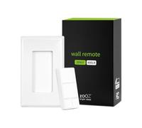Zooz Control Remoto de Pared y Controlador de Escena Z-Wave Serie 800 ZEN37 (Funciona con baterías), Color Blanco | Requiere hub Z-Wave EU/UK 868.42 MHz.