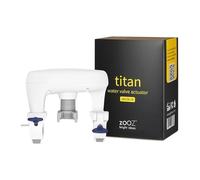 Zooz Z-Wave Plus 700 Series Titan Actuador de válvula de agua ZAC36 | Funciona con alarma de anillo | Compatible con Z-Box, SmartThings