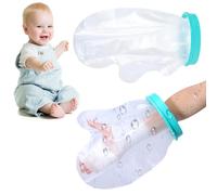 ZOPJUMA Protector Mano, 28 x 20cm Funda para Escayola Manos y Dedos, Cubre Escayola Mano para Ducha, Protección Total Impermeable contra el Agua