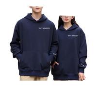 Zopmopae Sudadera con Capucha con números Romanos Bordada Personalizada/Sudaderas con Capucha para Parejas Fecha Especial/Aniversario cumpleaños Día de San Valentín Regalo para Parejas