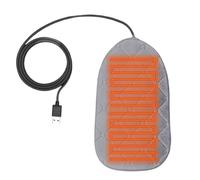 Zopoee Almohadilla para Asiento De Motocicleta Almohadilla Térmica con 2 | Alfombrilla De Asiento De Moto Con Calefacción Para Invierno Para Clima Frío Scooter Moto De Nieve Gris Coche de bateria