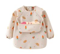 Zopoee Babero De Manga Larga | Para Niños De 6 A 36 Meses Con Delantal Impermeable Introducción De Alimentos Complementarios,Para Comida Y Alimentar Camisa Babero,Para Niñas Niños, Celebración de