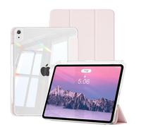ZOPSGYU Funda para iPad Air de 11 pulgadas M4/M3/M2 2026/2025/2024, Air 5ª/4ª generación 2022/2020 con soporte para lápices, cubierta a prueba de golpes, parte trasera transparente para iPad Air de 11