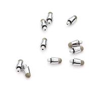 ZoraYorce 10 puntas de fibra de malla de repuesto, M5 x 0,8 roscas, escritura suave para lápices capacitivos de pantalla táctil