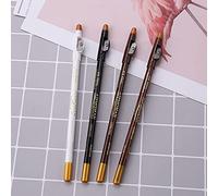 ZoraYorce Barber Pencil Edge Hair Line Trace - Molde para barba con sacapuntas (blanco)