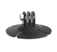 ZoraYorce Cámara de acción, kit de montaje adhesivo flexible, base de casco con adaptador de tornillo 1/4, soporte autoadhesivo flexible para casco GoPro/Insta360