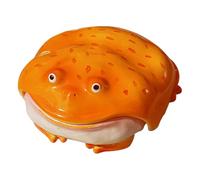 ZoraYorce Earbuds Case Compatible for 4/Pro 3, Handmade Ugly Frog Design Earphone Protective Case, Anti-Scratch Creative Animals Wireless Earphone Protector Cover