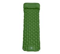 ZoraYorce Esterilla plegable de nailon gruesa para dormir con bomba, autoinflable, esterilla de aire de viaje, resistente al agua, ligera, plegable, para viajes al aire libre, senderismo, camping