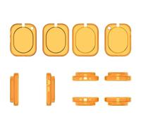 ZoraYorce for Nothing - Funda protectora para auriculares (1 unidad), color naranja