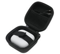 ZoraYorce Funda de transporte para auriculares EVA, resistente a los golpes, funda protectora resistente a los arañazos con bolsillo de malla y mosquetón para auriculares Shokz OpenFit Air Wireless BT