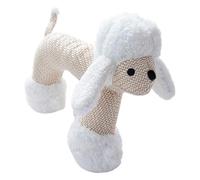 ZoraYorce Juguete para perros indestructible, juguete chirriante para perros con papel arrugado, juguete de inteligencia para cachorros, juguetes para perros pequeños, juguetes chirriantes