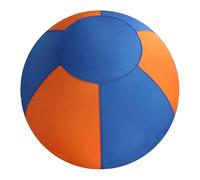 ZoraYorce Pelota para perros con funda protectora y bomba, juguete de entrenamiento para perros de pastor alemán Border Collie, entrenamiento al aire libre y juegos en el patio trasero (45 cm, azul