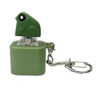 ZoraYorce Rechargeable Frog Croaking Fidget Toy Clicking Keyboard Keychain | & Buster Rechargeable Frog Fidget Toy Keychain Reliever for Sensory Fun Animal Sound