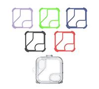 ZoraYorce Soporte para auriculares PC transparente cubierta de auriculares con 5 pares de anillo de silicona hueco, impermeable, cordón y gancho de metal para Nothing Ear 2