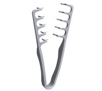 ZoraYorce Texture Comb, Volumizing Wide-Tooth Hair Styling Comb, Roots Volume Tool, Foundation Capacity Apparatus Maximum Lift, Bangs Seam Grooming Accesorios para Mujer, 8,86 x 4,13 x 0,94 pulgadas