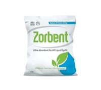 Zorbent Kit de derrames de líquidos, 16 veces más absorbente que la arcilla, vómito de grado comercial, orina, aceite, todo el polvo líquido para derrames limpia rápidamente los desastres repulsivos,