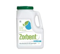 Zorbent Kit de derrames de líquidos, 16 veces más absorbente que la arcilla, vómito de grado comercial, orina, aceite, todo el polvo líquido para derrames limpia rápidamente los desastres repulsivos,