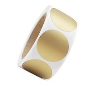 ZORESCOLEO 300 unidades por rollo de pegatinas redondas para rascar, etiquetas adhesivas para rascar, para bodas, Navidad
