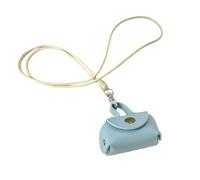 ZORESCOLEO Colorido collar de piel sintética con colgante para mujer, inspirado en primavera, correa larga para el cuello con tonos de dopamina, as the pic show, Cuero