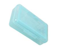 ZORESCOLEO Estuche para lápices de alta capacidad, caja de almacenamiento de bolígrafos de doble capa, organizador de bolígrafos, estuche de colores transparentes para niños y estudiantes, Blue, as