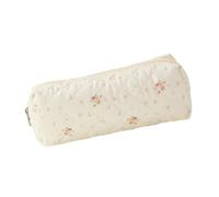 ZORESCOLEO Estuche para lápices para niños y adultos, bolsa de lápices con estampado floral, soporte suave para bolígrafos, organizador de lápices, Fondo blanco, as the pic show