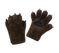 ZORESCOLEO Guantes de uñas de animé para cosplay, cálidos, encantadores, café, blanco, negro, marrón, opciones de color, marrón, as the pic show